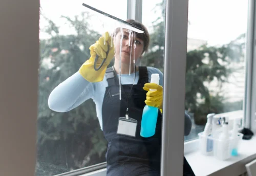 Nettoyage de vitres intérieures et extérieures à Plouvara